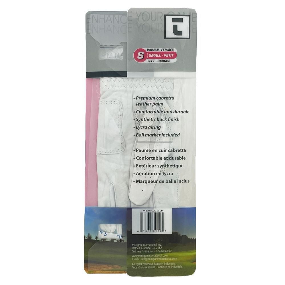 Tour Mission Women's Left Hand Golf Glove, Small (1 Unit), Premium Cabretta leather glove