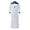 Navy, variant on SIYUDAN Men Kaftan Thobe Casual Long Sleeve Mens Robe Long Robe with Half Zipper Mens Muslim Clothing Khaki Thobe