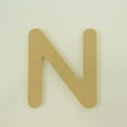 thumbnail image 2 of Package of 1, 18 Inch X 1/2" Thickness MDF Letter N in The Gotham Rounded Font, Thick, Upper Case for Art & Craft Project, Made in USA, 2 of 4