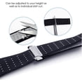 thumbnail image 4 of Men's Adjustable Elastic Garter Straps Military Style Non-Slip Y-Style Black Garter Straps, 4 of 5