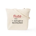 thumbnail image 2 of CafePress - Flute Definition Tote Bag - Unisex Canvas Tote Bag, Beige, 1-Piece, 2 of 9