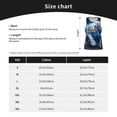 thumbnail image 4 of KLL Futuristic Blue Light White Tiger Print Men's Muscle Gym Workout Stringer Tank Tops Bodybuilding Fitness T-Shirts Tank Tops Men-4X-Large, 4 of 7