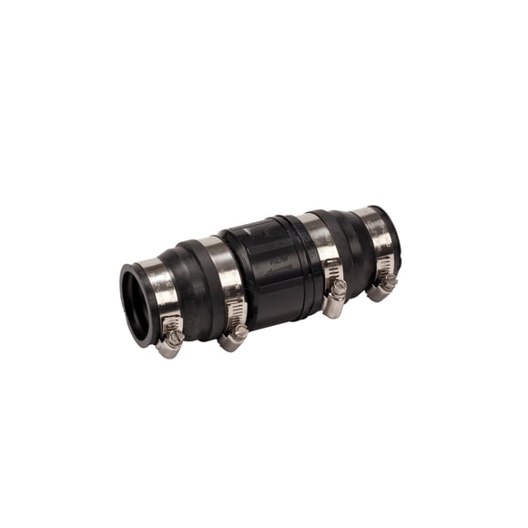 Red Lion SCV114 1-1/4-Inch and/or 1-1/2-Inch ABS Vertical Sump Pump Check Valve, Black, 14942901