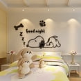thumbnail image 4 of Pegatina de pared con diseño de cachorro de perro estereoscópico en 3D, para habitación de niños, mesita de noche, decorativa, 4 of 4