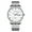 Silver White, variant on Men Watch Stainless Steel Business Watches Top Brand Luxury Quartz Men's Wristwatch Waterproof Luminous Date Week Man