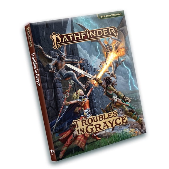 Pathfinder Second Edition Remaster Adven Pathfinder Troubles in Grayce Adventure Anthology, (Hardcover)