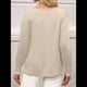 thumbnail image 4 of Blusas de Larga para Mujer, Blusas Informales de Negocios, Elegantes, para el Trabajo, la Oficina, Camisas Holgadas de Verano, Conjuntos de Moda 2025 Albaricoque M, 4 of 8