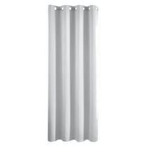 Blackout Curtain Panel Thermal Insulated Elegant Overlay for Bedroom Single 63x52 Inch Light Gray