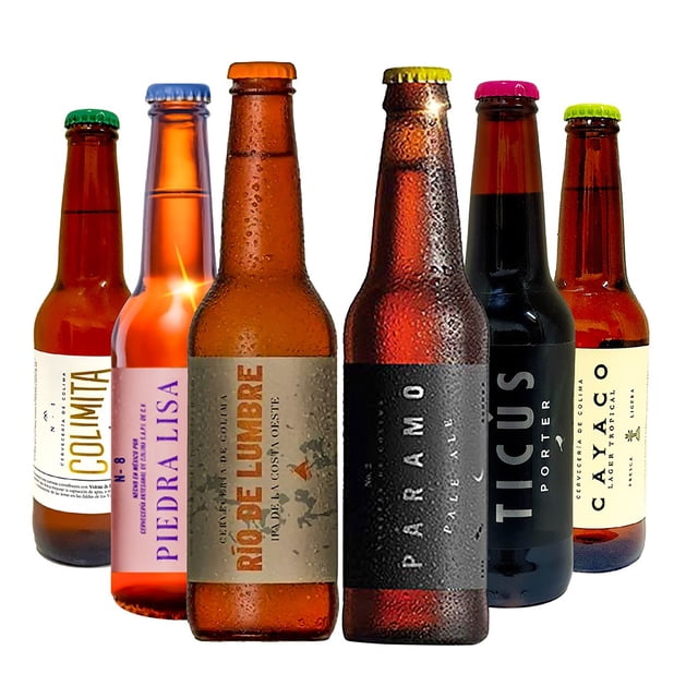 Six Pack Cerveza Artesanal Colimita Surtido 355ml C/u Colimita Cerveza Artesanal
