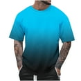 thumbnail image 1 of Birdeem Mode Été Décontractée T-Shirt Imprimé Col Rond pour Hommes, 1 of 12