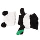thumbnail image 4 of Disfraz de Panda para Halloween, diseño suave y exquisito, disfraz de Navidad para perro con gorra para perros pequeños y medianos L, 4 of 5