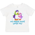 thumbnail image 3 of Inktastic My Great Aunt Loves Me Cute Penguins Girls Toddler T-Shirt, 3 of 5
