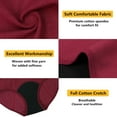 thumbnail image 3 of Teen Girls Period Underwear Menstrual Period Panties Leak-Proof Cotton Protective Briefs Pack of 6, 3 of 5