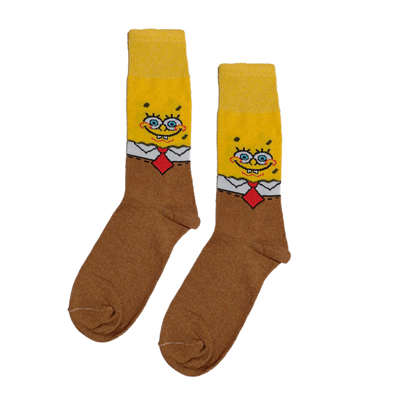 Calcetines De Bob Esponja Divertidos Moda