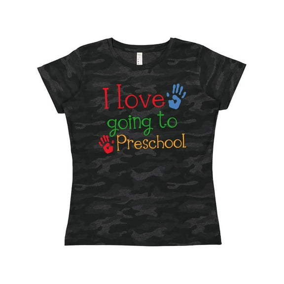 Inktastic I Love Going To Preschool Women's T-Shirt