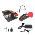 thumbnail image 1 of Mini Electric Belt Sander DIY Polishing Grinding Machine Knife Sharpener Multifunctional Grinder Cutter Edges Sharpener ,Easy to Use, 1 of 7