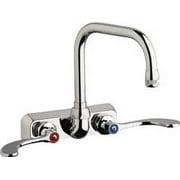 Chicago Faucets W4w-Db6ae1-317Ab Commercial Grade Centerset Laundry / Service Faucet -