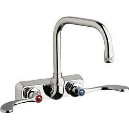 Chicago Faucets W4w-Db6ae1-317Ab Commercial Grade Centerset Laundry / Service Faucet -