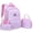 Pink, variant on Weebloom Large School Backpack With Lunch Box Pencil Case For Kids Boys Girls Cute 3Pcs School Bags Set Waterproof 3 Piece Large Capacity Ergonomic Daypack Bookbag Elementary Middle School Blue