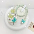 thumbnail image 1 of Crystal Series Fast Charger Protector For iPhone 18W 20W, Fast Charging Cable Charger Head Protective Cover, Data Cable Protective Sleeve, 1 of 5
