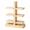 Natural Wood Color, variant on Wooden Coffee Mug Holder Stand for Countertop, Tiered Cup Display and Storage Organizer