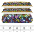 thumbnail image 2 of HAHDAXIA Oil Flower Bedding Solid Comforter Set for All Seasons,3 Pieces(1 Comforter+2 Pillowcases),Soft Microfiber Bedding Set King(90"x90"), 2 of 7