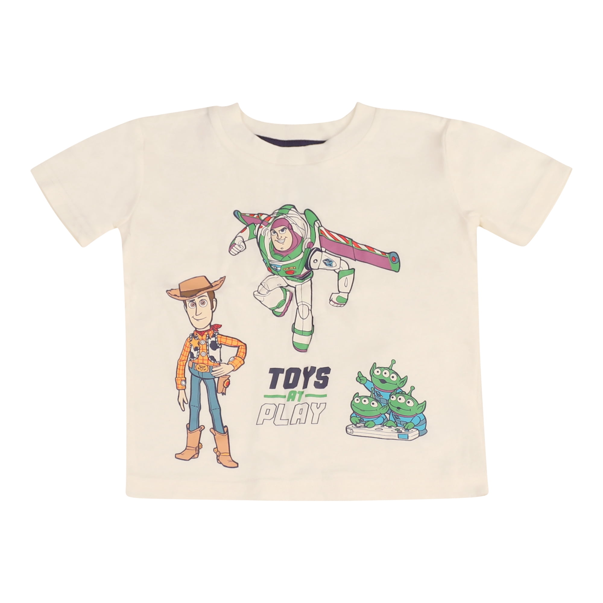 Disney Clothes Baby Boy Hoodie & Pants Set – Toy Story & Cars 3-Piece Outfit with T-Shirt, Zip-Up Hoodie & Joggers (12M–24M)