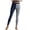 Navy, variant on COMVALUE Women's and Plus Size Oh So Soft Knee & Full Length Leggings | Lots of Prints Sky Blue Size M
