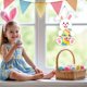 thumbnail image 5 of Easter Bunny Decoration Hanging Easter Egg Wooden Hanging Decoration Holiday Party Wall Decoration Pendant, 5 of 6