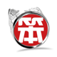 thumbnail image 1 of Chino estúpido China personaje Anillo de compromiso de boda de amor ajustable Unbranded M, 1 of 3