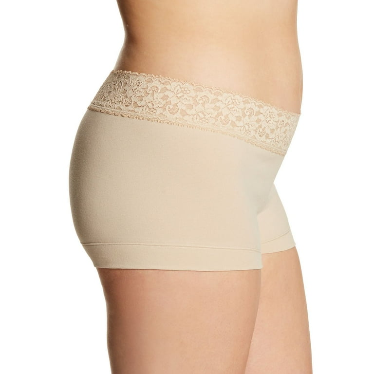 Maidenform® Dream® Cotton Lace-Trim Boyshort Underwear 40859 Color