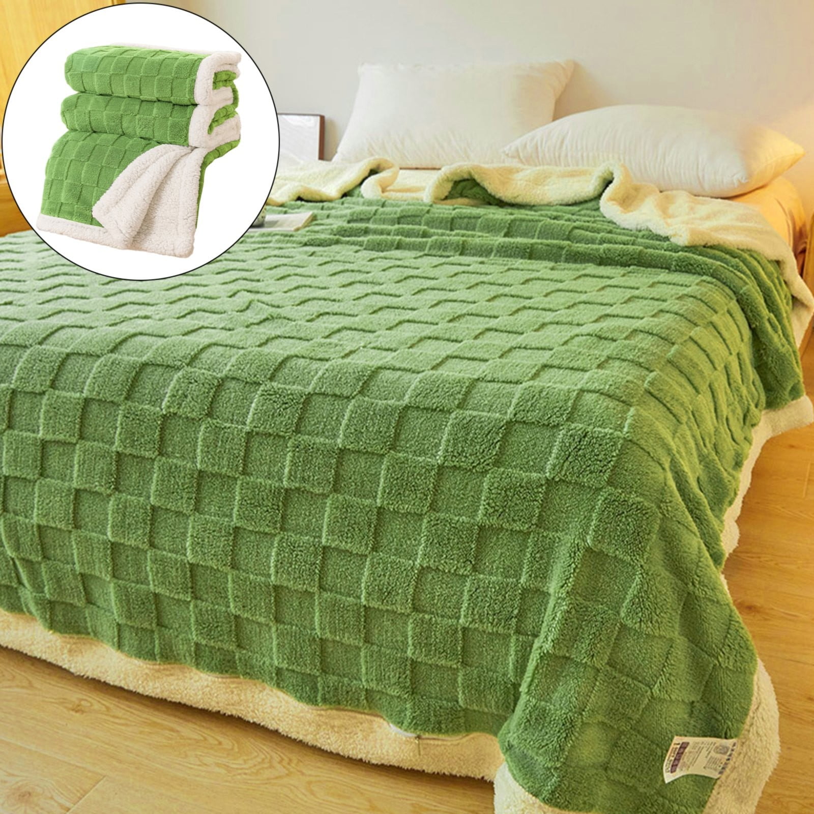Winty Throw Blanket for Couch Sofa,Bed Blankets for Bed,Super Soft and Warm Throw Blanket for Couch, Sofa and Bed Cozy, Fuzzy and Lightweight,150*200Cm