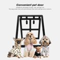 thumbnail image 2 of Puerta para mascotas, puertas para perros y gatos, puerta mosquitera de entrada y salida para perros pequeños y medianos (L), 2 of 5