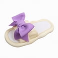 thumbnail image 3 of kpoplk Kids Slide Sandals EVA Cloud Slippers Open Toe Soft Slides Lightweight Non-slip Unisex Children Cozy Summer Flip Flop Shoes(Purple,11), 3 of 5