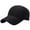 Black, variant on Under $1 PEONAVET Baseball Hats for Men Outdoor Sport Running Baseball Mesh Hat Men Quick-drying Summer Visor