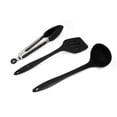 thumbnail image 3 of Set de utensilios de cocina de 10 piezas silicona libre de BPA 10 piezas negro, 3 of 7