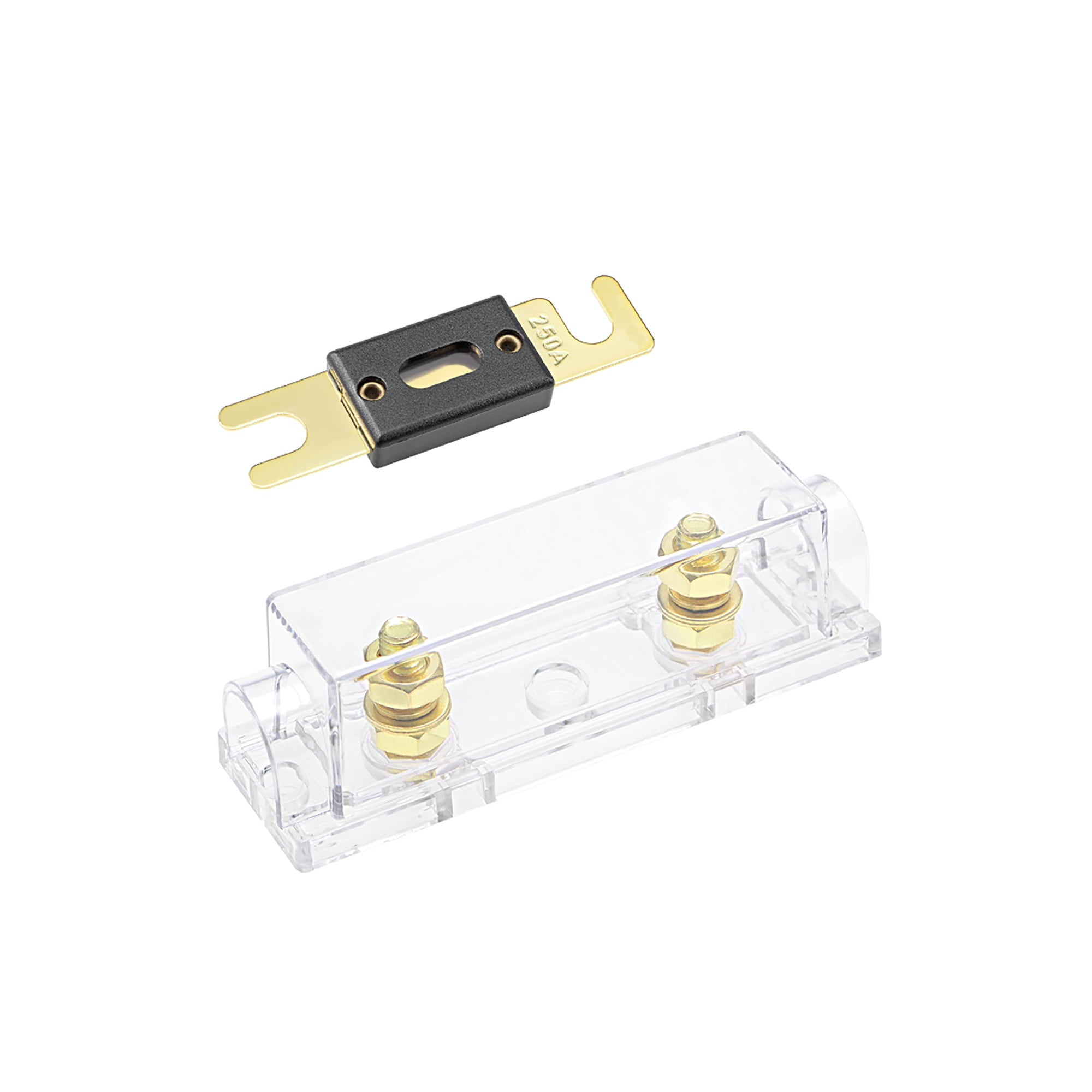 ANL Fuse Holder, with 250 Amp Fuse DC 32 Volt for Audio Amplifier Inverter Replacement Walmart