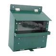 thumbnail image 1 of Large Squirrel Feeder, Transparent Acrylic Plate Metal Squirrel Feeder Assembled Design Convenient To Use  for Outdoor Garden, 1 of 7