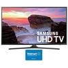 BONUS: SAMSUNG 55" Class 4K (2160P) Ultra HD Smart LED TV (UN55MU6290) with $50 Walmart Gift Card