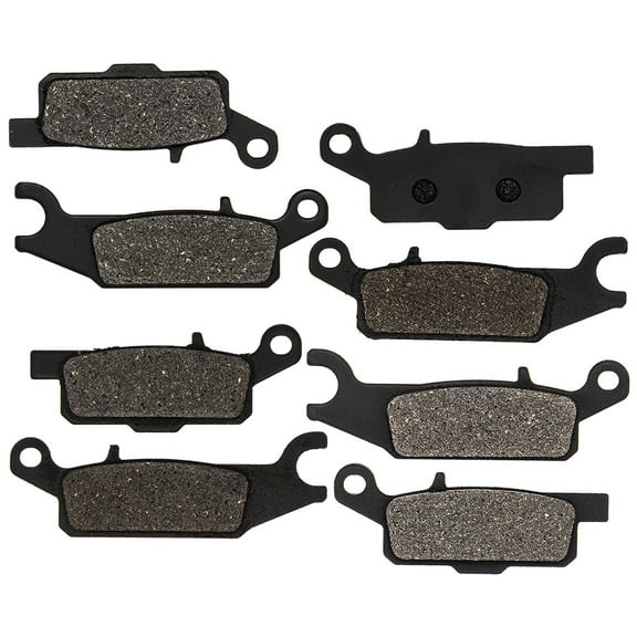 Niche Complete Semi-Metallic Brake Pad Kit for Yamaha Grizzly 700 ATV MK1001529