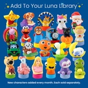 Luna Storytime Projector Machine Starter Set 5 Stories & 5 Songs, Toddler Toy Gift for Ages 3+