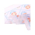 thumbnail image 5 of INSPIRE CHIC Women's Floral Printed Cotton Blended Scarves, Small Square Flowers Gauze Headscarf Neckerchief 21.7x21.7" Orange, 5 of 6