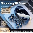 thumbnail image 2 of Auriculares inalámbricos TWS originales con Bluetooth y estuche de carga, auriculares con cancelación de ruido y micrófono para juegos y deportes, 2 of 5