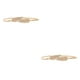 thumbnail image 3 of Banda de cintura de moda Qarigey Correas estrechas Hojas de metal multicolor Oro 2piezas, 3 of 6