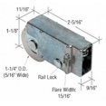 thumbnail image 5 of CRL D1603B 1-1/4" Steel Sliding Glass Door Roller with 11/16" Wide Housing for Crossly Doors Bulk - pack of 10, 5 of 5