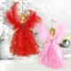 thumbnail image 3 of Colgante de muñeco de Ángel de Navidad, adornos colgantes para árbol de Navidad, regalos de Navidad, decoraciones navideñas de Año Nuevo, 2024, 3 of 4