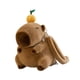 thumbnail image 5 of Mochila de viaje de capibara de peluche, ligera, para mujeres y niñas. Naranja, 5 of 9