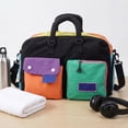 thumbnail image 5 of Lightweight Travel Duffel with Luggage Sleeve, Multi-Pocket Overnight Weekender Bag for Gym, Commute, and Short Trip Storage, Nylon Travel Tote for Men and Women, 5 of 5
