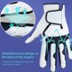 thumbnail image 5 of Yuarrent 1 guante de Golf Unisex mano izquierda/derecha Micro guantes de Golf de fibra guantes transpirables antideslizantes para deportes al aire Golf Blanco giusto 22 codice Yuarrent OD001064-01, 5 of 6