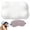 Cloud white, variant on Dual Height Contour Cervical Pillow for Back and Stomach Sleepers, Ergonomic Neck Support Bed Pillow with Cloud-Like Comfort